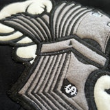 Money Hands - Black Hoody - Grey/ White Premium Design