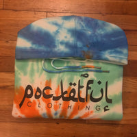 Arabic - Tie Dye Hoody - Black Design