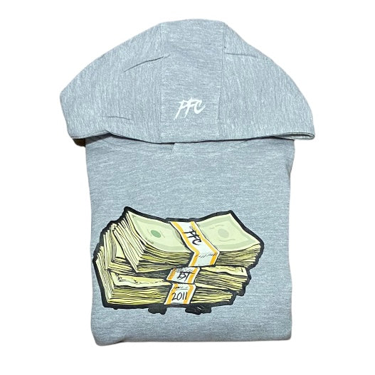 Money Stack - Grey Hoody